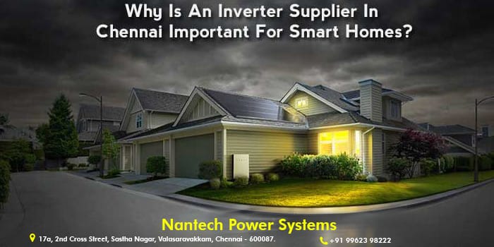 Image of full house in the dark with lights on one part - Inverter supplier in Chennai